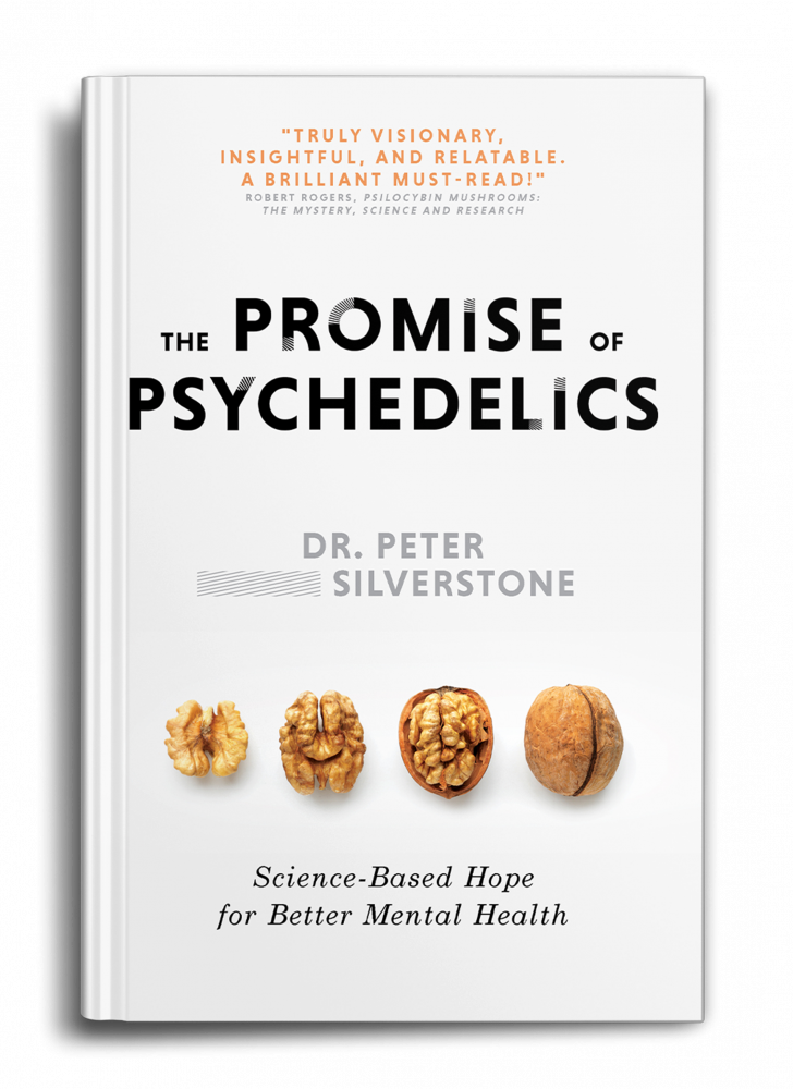 书籍封面:彼得·西尔弗斯通博士的《迷幻药的承诺》