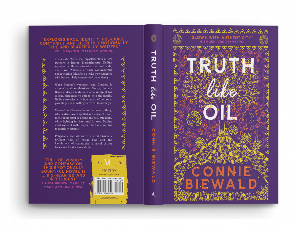 书籍封面:康妮·比瓦尔德的《真理如油》